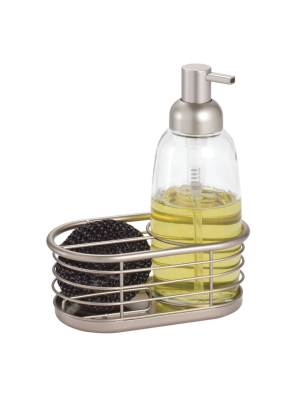 Idesign Forma Soap Pump Caddy Clear