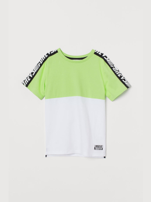 Color-block T-shirt