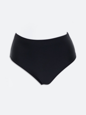 Plus Size High-waist Bikini Bottoms