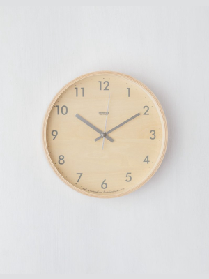 Plywood Clock 10"