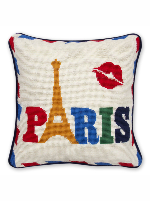 Jet Set Paris Pillow