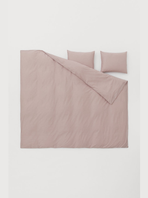 Cotton Duvet Cover Set