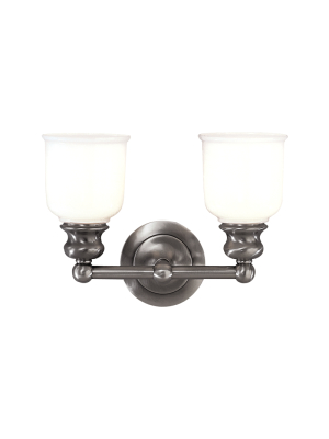 Riverton 2 Light Bath Bracket