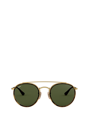 Ray-ban Round Double Bridge Legend Sunglasses