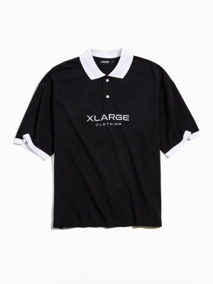 Xlarge Two-tone Big Polo Shirt