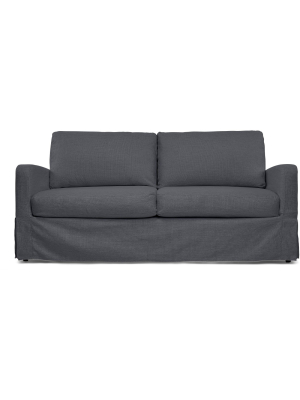 Kingsley Skirted Sofa Gray - Finch