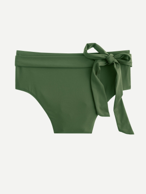 High-cut Waist Bikini Bottom