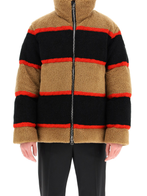 Burberry Striped Puffer Jacket