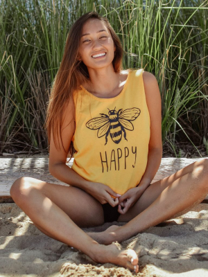 Bee Happy Box Tank