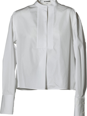 Jil Sander Mandarin Collar Shirt