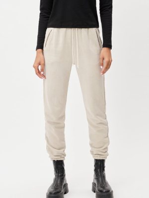 Embroidered Sweatpants / Fossil