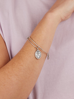 Anchor Charm Bangle