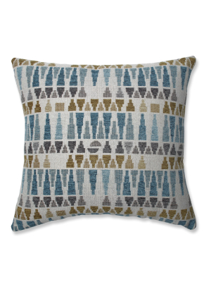 Sky Throw Pillow Blue/gold - Pillow Perfect