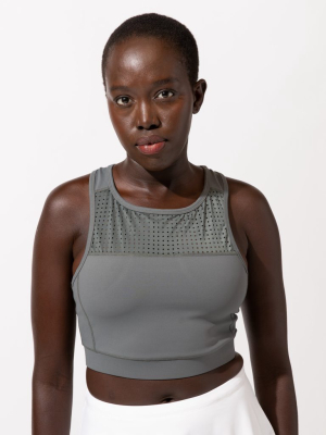 Perforated Sports Bra