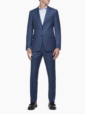 Slim Fit Blue Pants