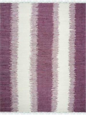 Montauk Frequency Purple Area Rug