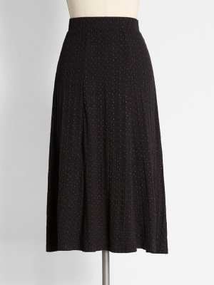 What The Fleck? Midi Skirt