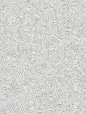 Brilliant Partridge Wallpaper In Silver From The Moderne Collection By Stacy Garcia For York Wallcoverings