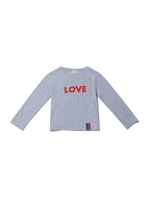 The Frankie Love - Heather Grey/poppy