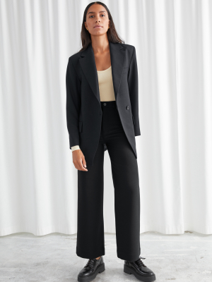 Wide High Waist Trousers