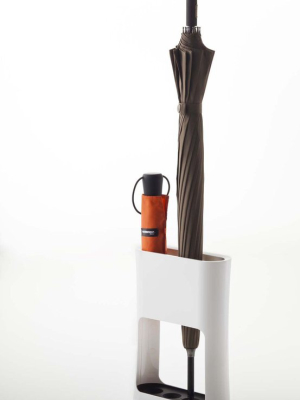 Oval Bi-level Umbrella Stand In Various Colors