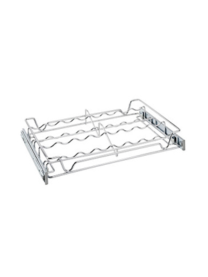 Rev-a-shelf Sidelines 5wscr-18cr-1 18 Inch Chrome Wire Pullout Sliding Spice Organizer Rack Shelf For 14 Inch Deep Kitchen Pantry/bar Cabinet Closet