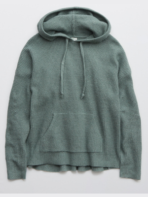 Aerie Waffle Hoodie