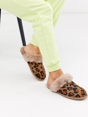 Ugg Scuffette Ii Leopard Slippers