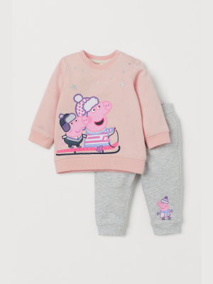 2-piece Sweatshirt Set