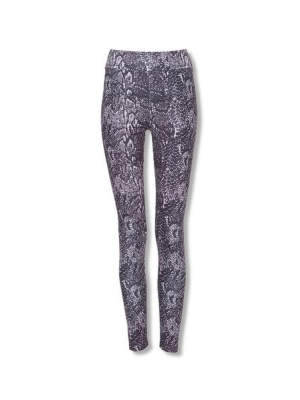 Active Snake Print High-rise Leggings