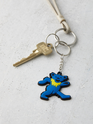 Grateful Dead Dancing Bear Keychain