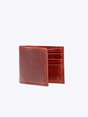 Brewer Wallet - Brandy