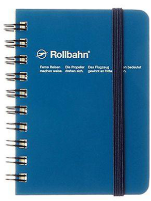 Rollbahn Spiral Notebook Pocket Memo - Blue