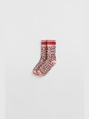 Leopard Print Socks