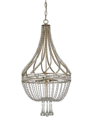 Ingénue Silver Chandelier