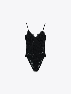 Lace Bodysuit Trf