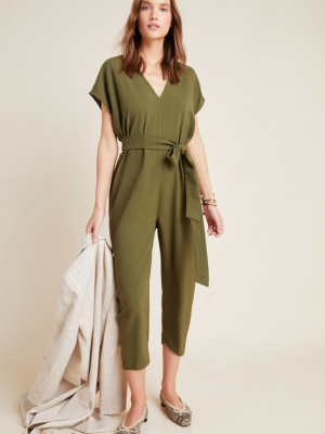 Dawn Cropped Petite Jumpsuit