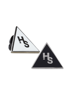 Higher Standards Triangle Pin