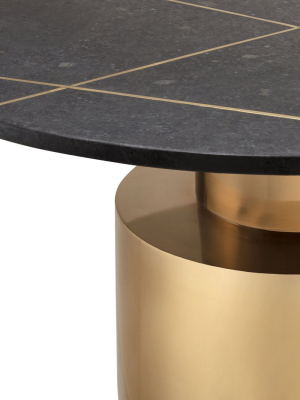 Terzo Black Marble Coffee Table