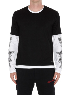 Alexander Mcqueen Colour Block T-shirt