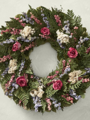 Garden Rose Wreath