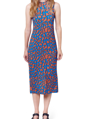 Teresa Column Dress - Giraffe