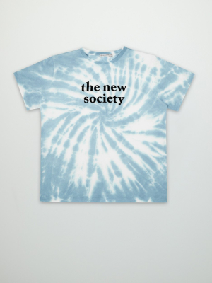 New Society Tie Dye Tee Shirt