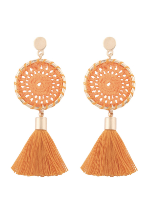 'esther' Bohemian Tassel Earrings (5 Colors)