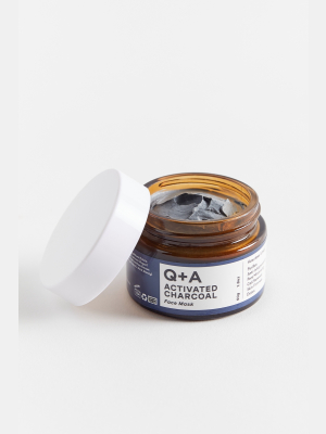 Q+a Activated Charcoal Detox Mask