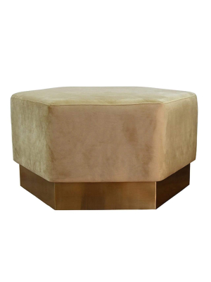 Worlds Away Myra Ottoman