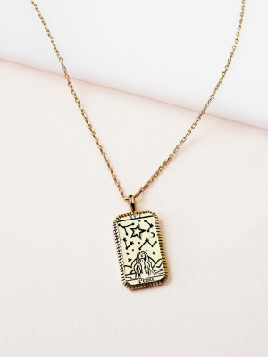 L'etoile Gold Tarot Necklace