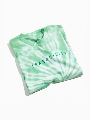 Tranquility Dye Embroidered Tee