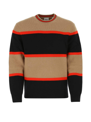 Burberry Striped Knit Sweater