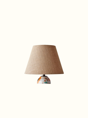 Lampshade In Burlap